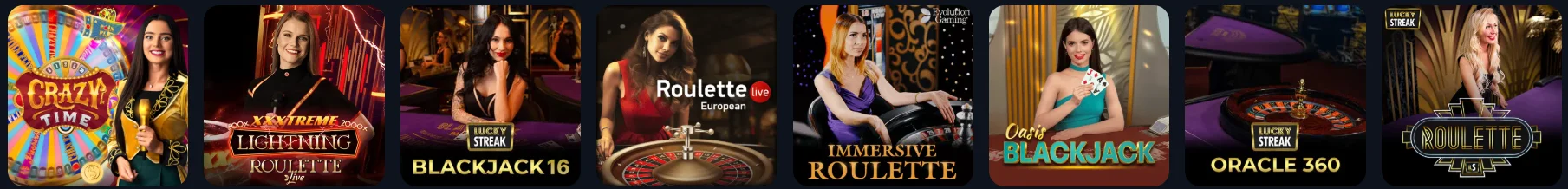 Winorio Casino Live-Casino